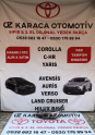 Oto Çıkma Parça / Toyota / Corolla / Far & Stop / Sol Ön Far / Çıkma Parça 