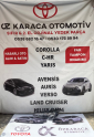Oto Çıkma Parça / Toyota / Corolla / Far & Stop / Sol Ön Far / Çıkma Parça 