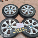 BMW E87 1.16 JANT LASTİK TAKIMI ÇIKMA ORJİNAL AURORA 205-55-R16