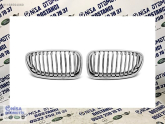 BMW 5 SERİSİ F10 2010-2016 İÇİN UYUMLU PANJUR (BÖBREK) - KROM