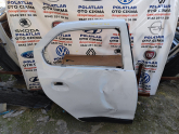 Renault Clio joy sağ arka kapı Orjinal beyaz ğöçük hasarlı