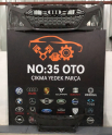 9814278877 PEUGEOT 3008 ÖN TAMPON ORTA IZGARA