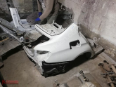 BMW 3 KASA F30 SAĞ ARKA ŞASİ KUPA SEDEFLİ BEYAZ ŞASE ÇEYREK MARŞ