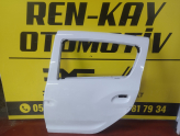 DACİA SANDERO SOL ARKA KAPI BEYAZ 2013 2020 ORJ ÇIKMA RENKAY