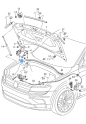 Oto Çıkma Parça / Volkswagen / Tiguan / Airbag / Darbe Sensörü / Sıfır Parça 