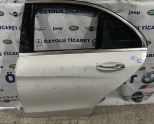 Mercedes W205 C Serisi Sol Arka Kapı Beyaz 2014-2021