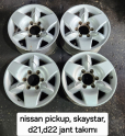 NİSSAN D22 ÇIKMA TAKIM JANT                            (XS605S26)