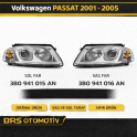 VOLKSWAGEN PASSAT 2001 2005 SAĞ SOL FAR  3B0941015AN 3B0941016AN