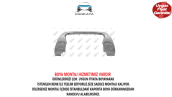 DUSTER ÖN TAMPON BANDI GRİ ÇEKİ DEMİR KAPAKLI 17  620724861R