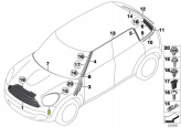 Oto Çıkma Parça / Mini / Countryman / Tampon / Sis Farı Çerçevesi / Sıfır Parça 