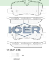 ICER FREN BALATA ARKA LAND ROVER RANGEROVER III 3.0 TD 6 2002-201