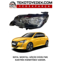 PEUGEOT 208 LEDLİ - LEDSİZ ÖN FAR SAĞ SOL 2020 VE ÜZERİ /KAMPANYA