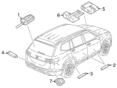 Oto Çıkma Parça / Volkswagen / Passat / Beyin / Merkezi Kilit Beyni / Çıkma Parça 