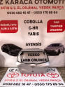 Oto Çıkma Parça / Toyota / Yaris / Kaporta & Karoser / Bagaj Kapağı / Çıkma Parça 