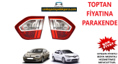 RENAULT FLUENCE ARKA STOP LAMBASI SAĞ/SOL BAGAJ KISMI ADET FIYAT