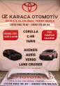 2014-2017 TOYOTA YARİS ÇIKMA ORJİNAL ARKA TAMPON