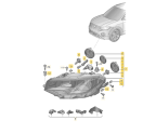 Oto Çıkma Parça / Volkswagen / T-Cross / Far & Stop / Sol Ön Far / Sıfır Parça 