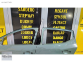 Oto Çıkma Parça / Dacia / Sandero / Kaporta & Karoser / Sol Arka Kapı / Çıkma Parça 