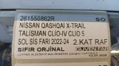 Oto Çıkma Parça / Nissan / Qashqai / Far & Stop / Sis Farı / Sıfır Parça 