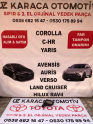 2019-2025 TOYOTA COROLLA ÇIKMA ORJINAL KATLANIR SAĞ AYNA KOMPLE