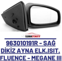 Oto Çıkma Parça / Renault / Fluence / Ayna / Sağ Dikiz Ayna / Sıfır Parça 