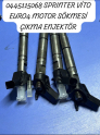 0445115068 SPRİNTER VİTO EURO4 MOTOR SÖKMESİ  ENJEKTÖR OM 646