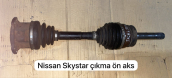 NİSSAN SKYSTAR ÇIKMA ÖN AKS