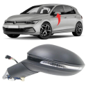 Golf8 Sol Ayna KatlanırHafızaAydınlatma 13Pin 20-24 5H1857507AF