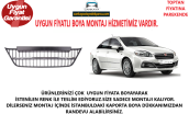 FİAT LİNEA YENİ KASA TAMPON ORTA IZGARASI SIFIR KROMLU