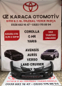 2019-2025 TOYOTA COROLLA SIFIR YAN SANAYİ ÖN TAMPON