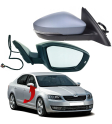 Oto Çıkma Parça / Skoda / Octavia / Ayna / Sağ Dış Ayna / Sıfır Parça 