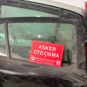 Astra haş sağ arka kapı camı