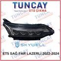 SKYWELL ET5 SAĞ FAR LAZERLİ 2022-2024 YEDEK PARÇA ORJİNAL