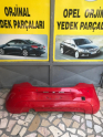 Opel Corsa e arka tampon kırmızı