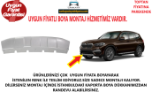 BMW X3 G01 2018 ÖN TAMPON ALT KAPLAMA GRİ SIFIR