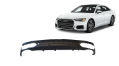 4K0807521A AUDI A6 2019 ARKA TAMPON SPOİLERİ S-LİNE MODEL .