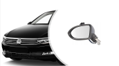 3G1857507CL VW PASSAT 2015-2022 SOL KOMPLE AYNA 6 PİN