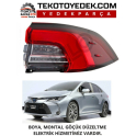 COROLLA ARKA DIŞ LEDLİ STOP SAĞ SOL 2019 VE ÜZERİ / KAMPANYA
