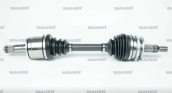 AKS KOMPLE SAĞ 4x4 47DİŞ ABSLİ (593 mm) MİTSUBİSHİ L200 CR 07->