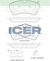 ICER FREN BALATA ARKA FISLI FORD TRANSIT CUSTOM (V362) 2.2 TDCI 2
