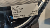 Oto Çıkma Parça / Togg / T10X / Far & Stop / Sol Ön Far / Çıkma Parça 