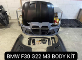 F30 - G22 DÖNÜŞÜM SETİ BODY KİT+TAMPON+SAĞ SOL ÇAMURLUK + KAPUT