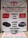 2014-2016 TOYOTA YARIS ÇIKMA ORJINAL SOL ÖN FAR