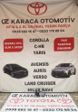 Oto Çıkma Parça / Toyota / Corolla / Ayna / Sağ Dış Ayna / Çıkma Parça 