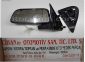 Toyota Hilux Sol Ayna 2000 2004 Siyah Renk