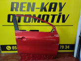 801102223R RENAULT CAPTUR SAĞ ÖN KAPI KIRMIZI ORJ ÇIKMA RENKAY