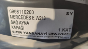Oto Çıkma Parça / Mercedes / E Serisi / Ayna / Ayna Kapağı / Sıfır Parça 