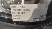 Oto Çıkma Parça / Hyundai / Tucson / Far & Stop / Sol Ön Far / Çıkma Parça 