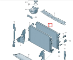 Oto Çıkma Parça / Volkswagen / T-Cross / Radyatör / Su Radyatörü / Sıfır Parça 