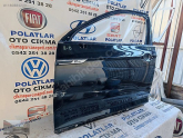 Volkswagen Passat B 8 ön sol kapı Orjinal göçük hasarlı siyah